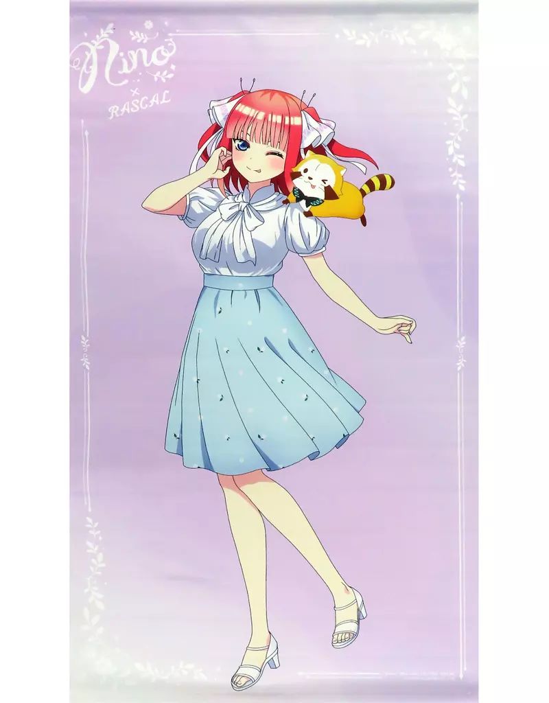 中古】タペストリー 中野二乃 タペストリー 「映画 五等分の花嫁
