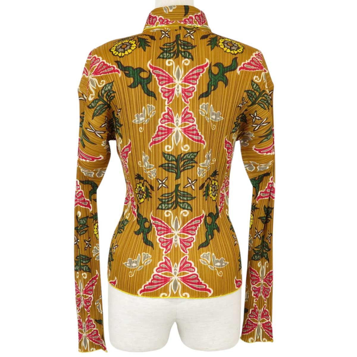  プリーツプリーズ ウェスタン バタフライ アンサンブル PP 92-JK 025 レディース マスタード 他 PLEATS PLEASE アパレル 小物 その他 トップス