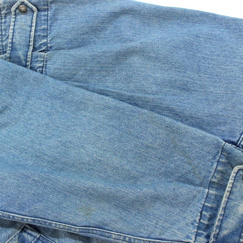 90s USA製 vintage WOOLRICH 裏地ブランケット デニム ハンティング