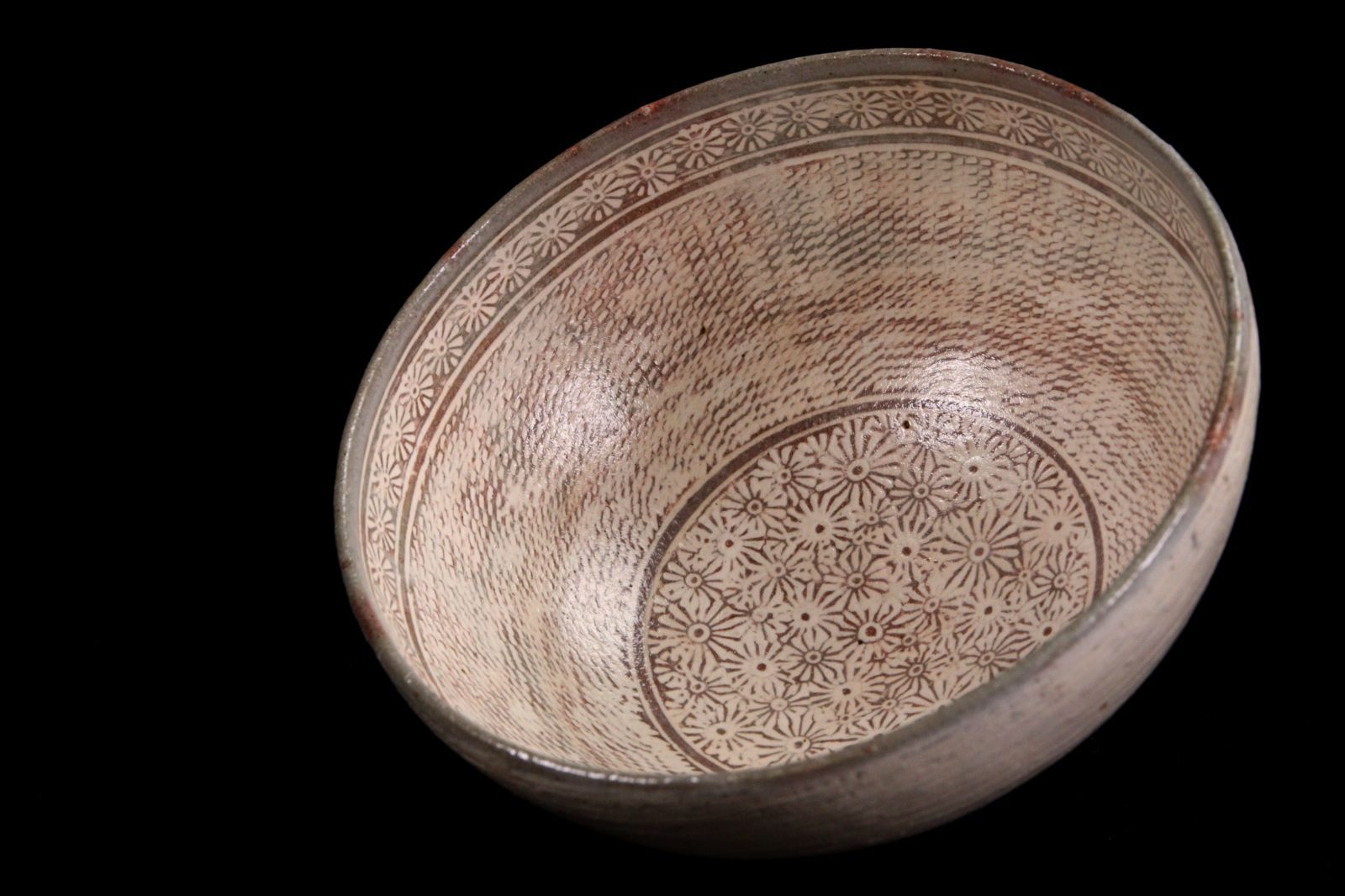 伊羅保茶碗 朴冨元作 大徳寺 神波東獄賛 茶道具 伊羅保茶碗 朴冨元作 大徳寺 神波東獄賛 茶道具