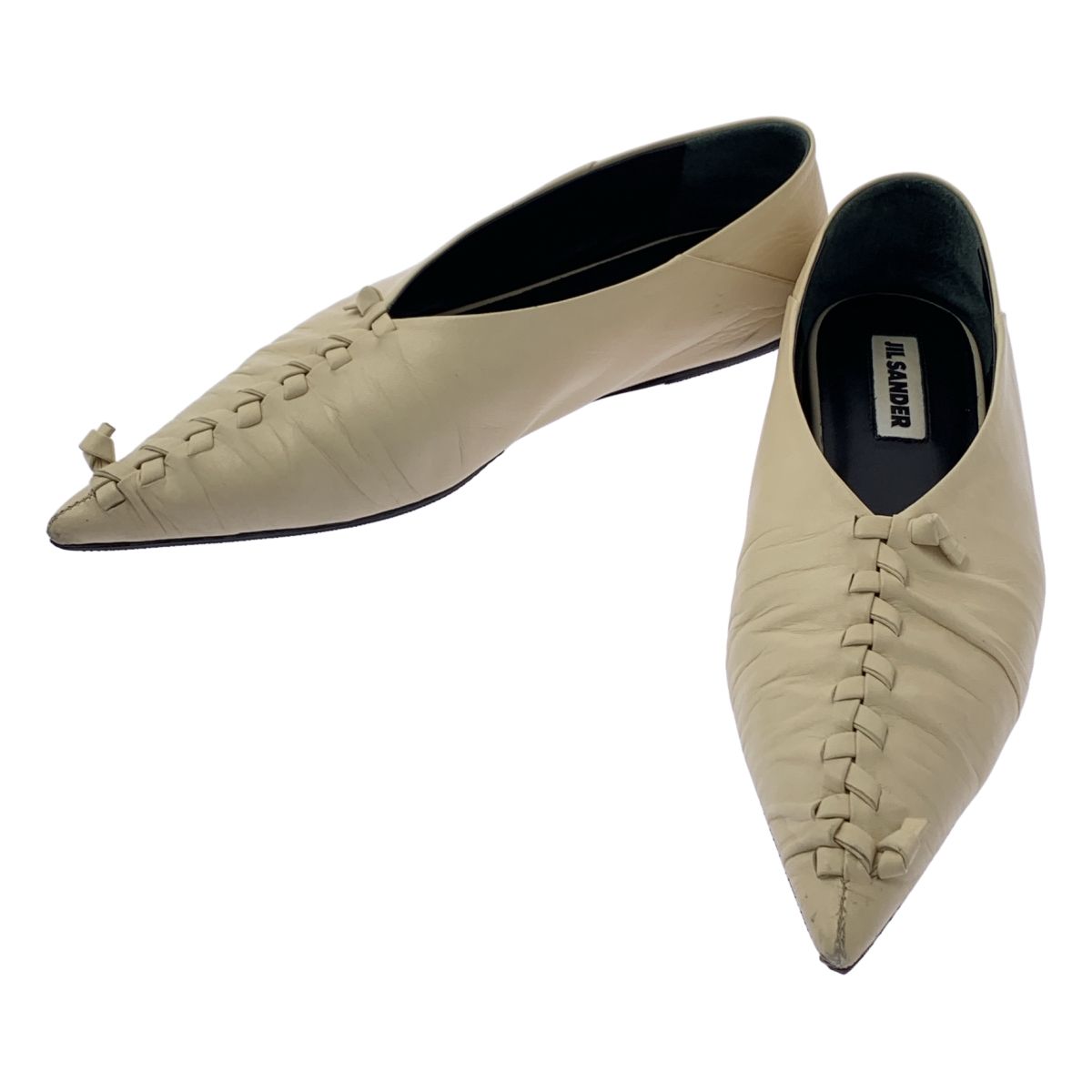 JIL SANDER / ジルサンダー | Ballerinas ポインテッドトゥ フラット 