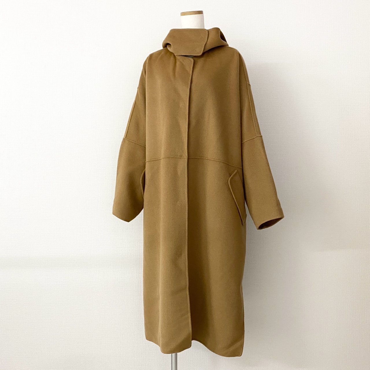 SALE！定価7万❣️ルシェルブルーチェスターウールコート ロングコート ルシェルブルー ロングコート SALE！定価7万❣️ルシェルブルー