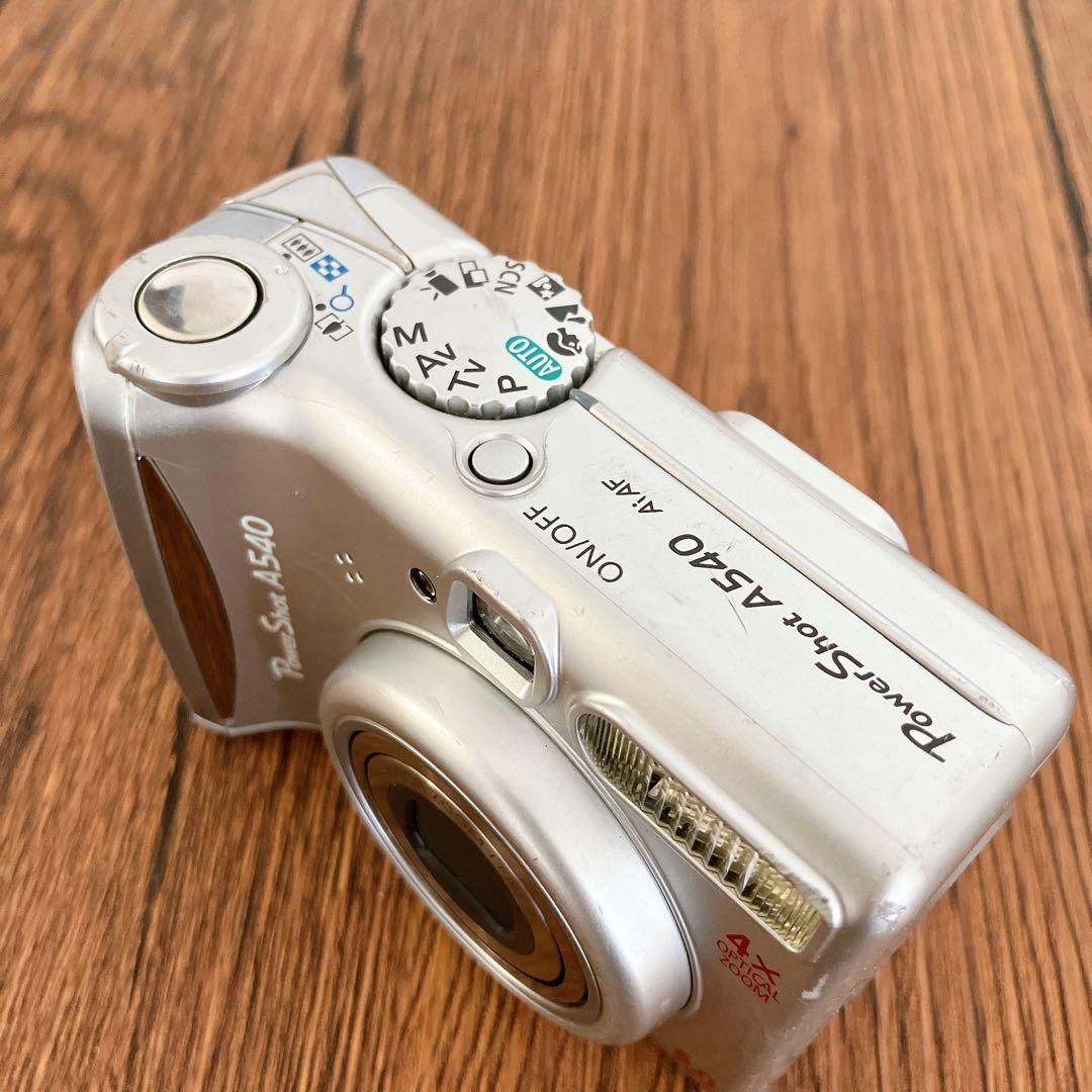 Canon A540 コンパクトデジタルカメラ 動作品 Canon Powershot A540コンパクトデジタルカメラ 動作品 - メルカリ