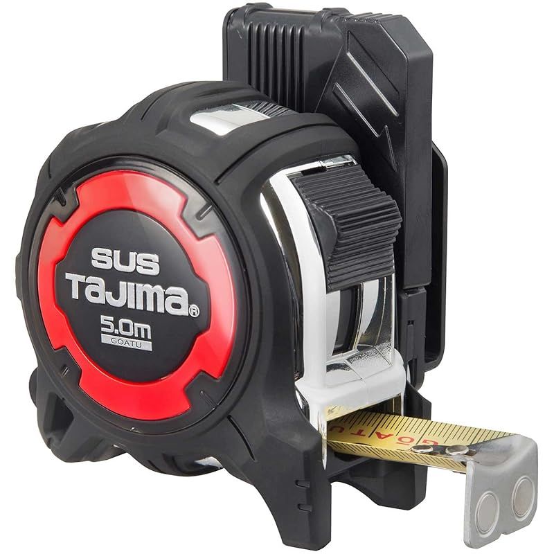 タジマ(Tajima) コンベックス 剛厚ステンレステープ5m×25mm 剛厚セフGステンロックマグ25 GASFGSLM25-50 1