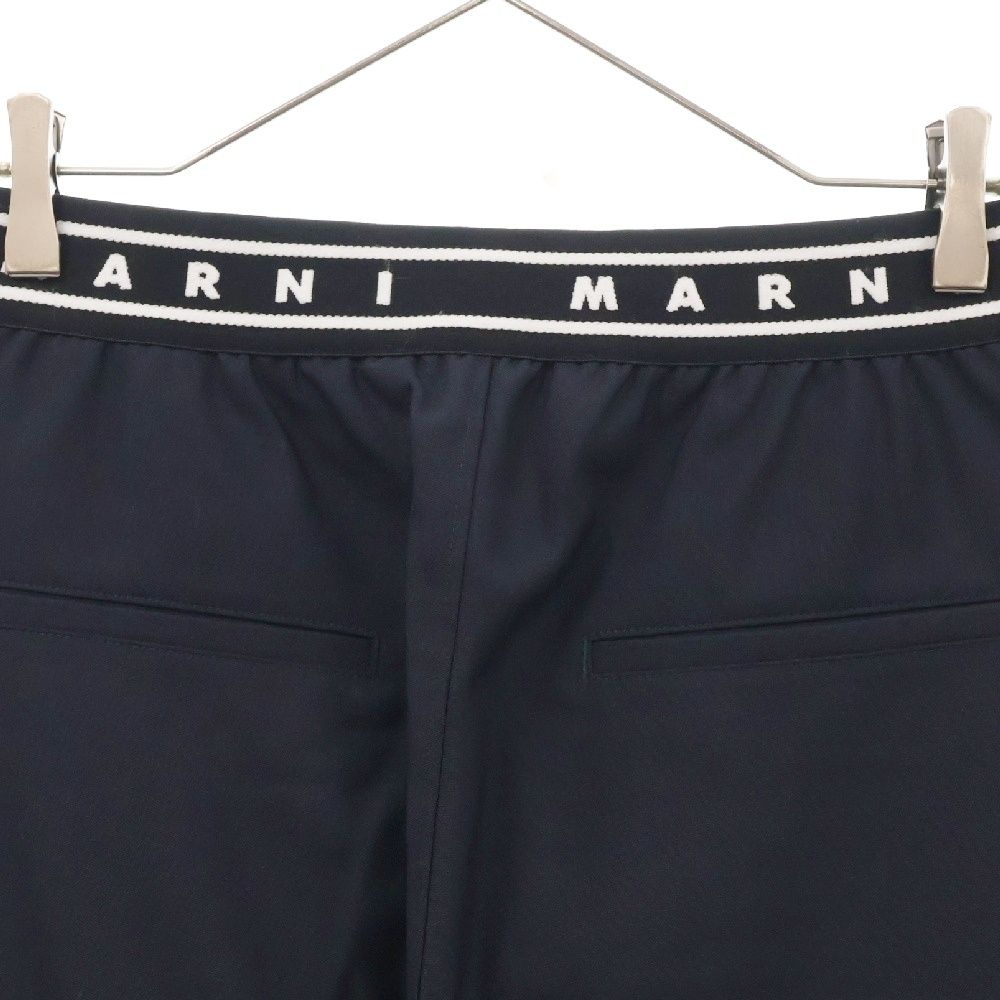 MARNI (マルニ) 24SS ウエストロゴ イージースラックスパンツ
