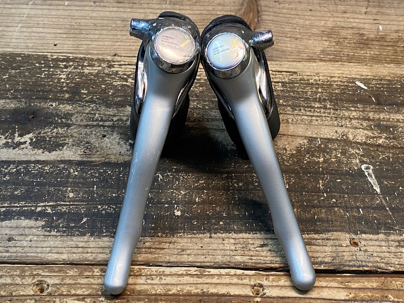 IX083 シマノ SHIMANO デュラエース DURA-ACE ST-7400 STIレバー 2x8S