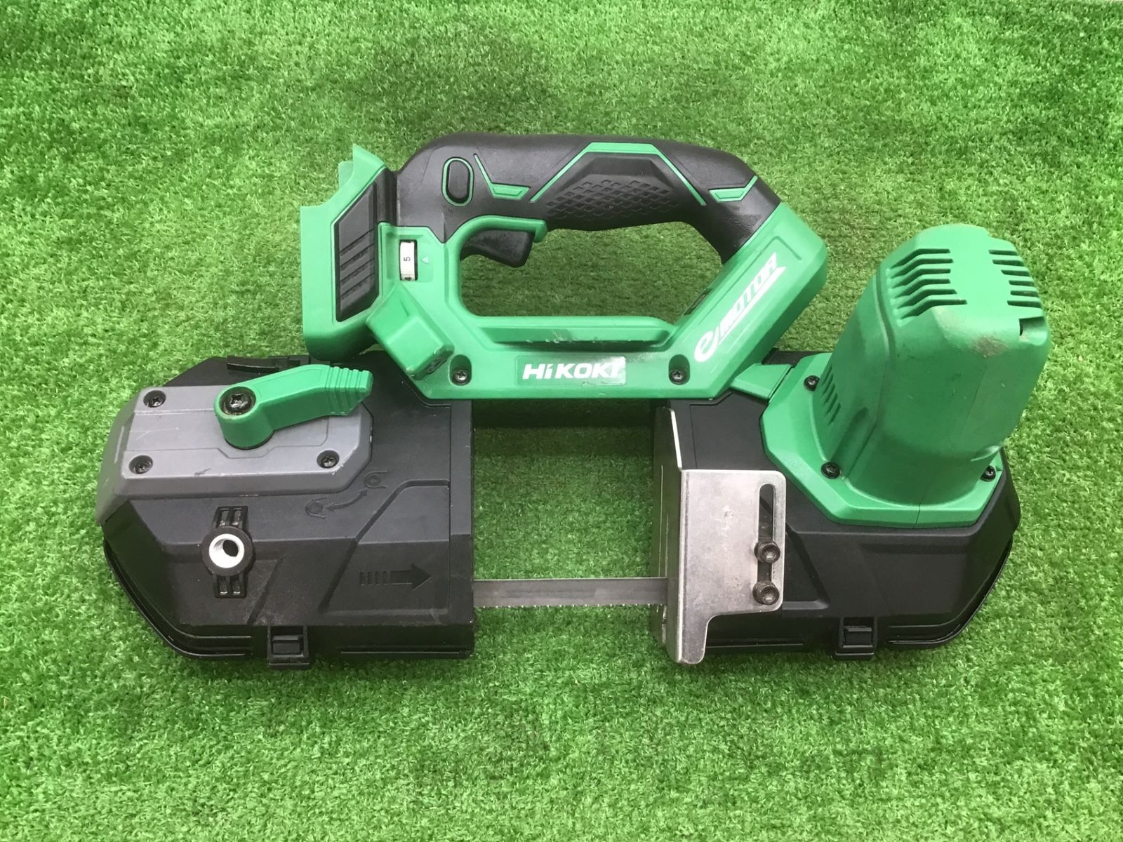 送料無料 動作品 □ハイコーキ HIKOKI 旧 日立工機 コードレスバンドソー CB18DBL S NN □アクトツール富山店□G