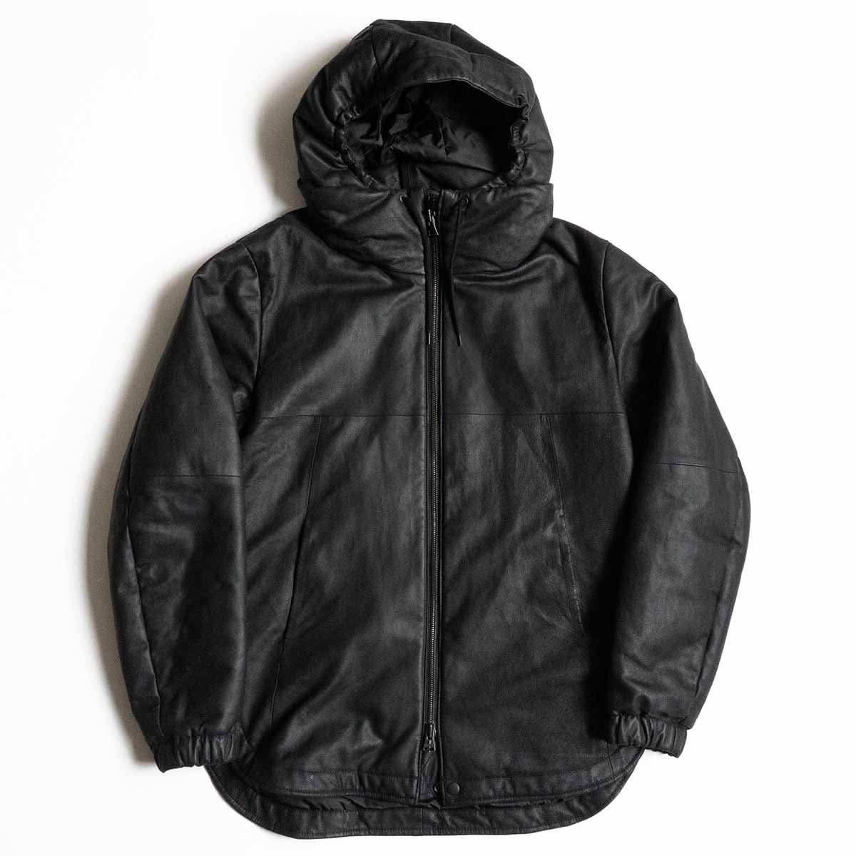 isamukatayama backlash ゴートレザーコート 黒