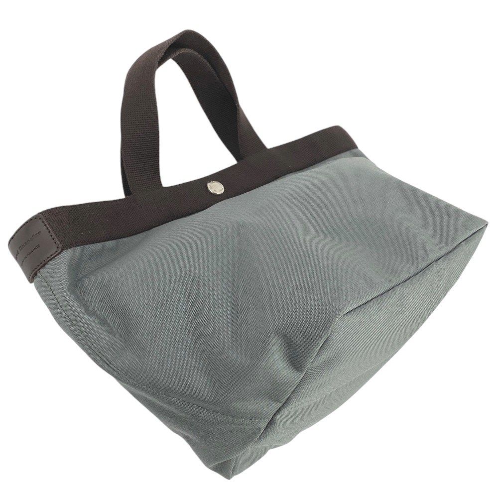 □美品□ エルベシャプリエ 舟型 トート M バッグ ナイロン キャンバス  