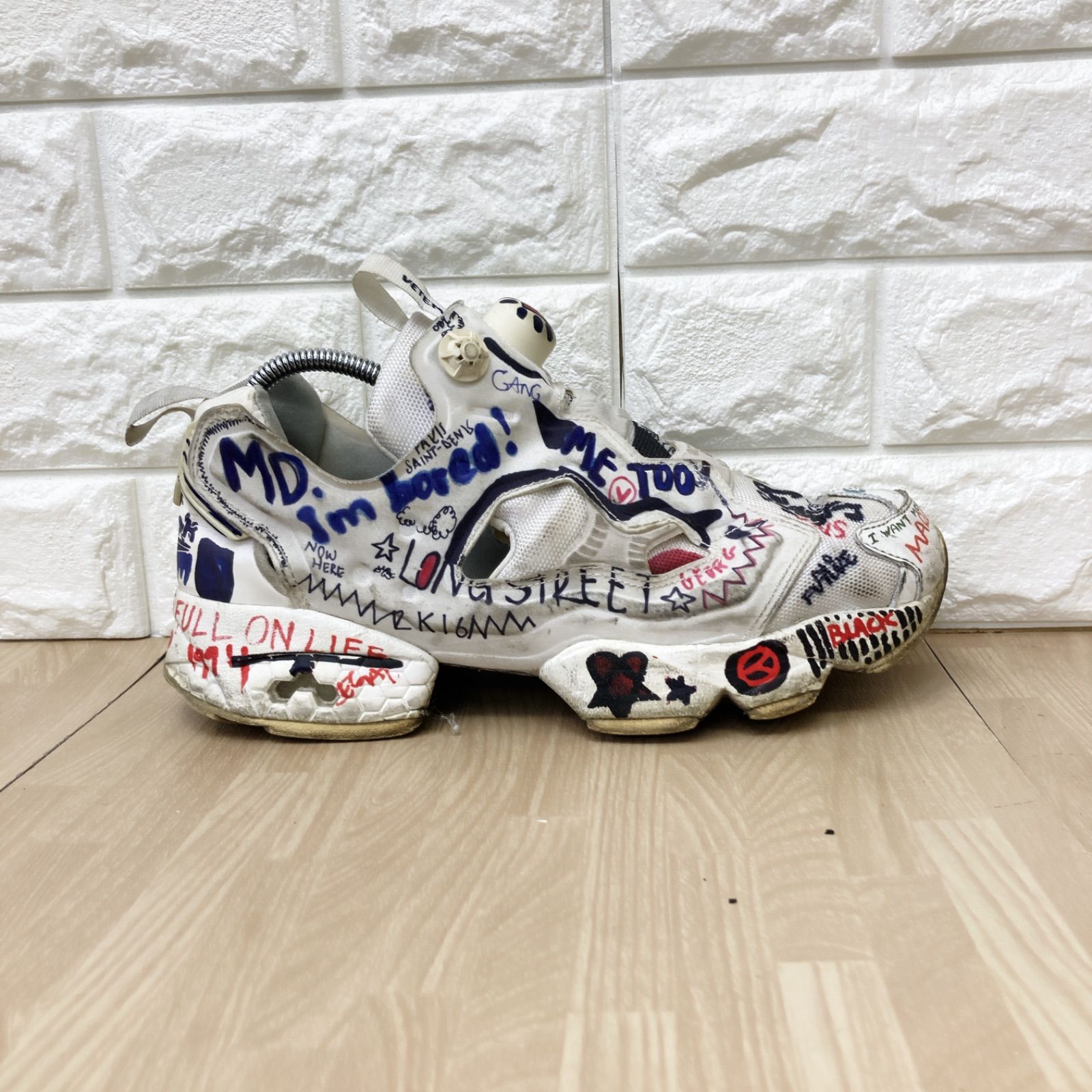 VETEMENTS 18SS ×Reebok PUNP FURY 25.5cm ヴェトモン リーボック ...