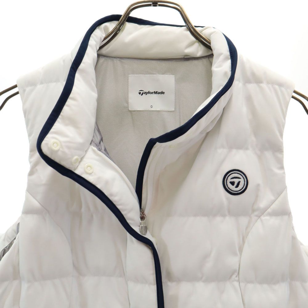 テーラーメイド　ゴルフウェア　中綿ベスト　Oサイズ　ホワイト テーラーメイド ゴルフ 中綿ベスト O 白 Taylor Made レディース