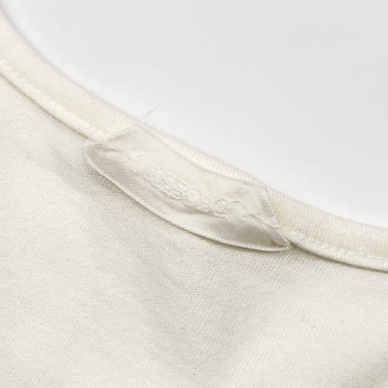 INGEBORG インゲボルグ 口紅 ルージュ 長袖 Tシャツ カットソー/ホワイト レディース INGEBORG インゲボルグ 口紅 ルージュ 長袖 Tシャツ カットソー