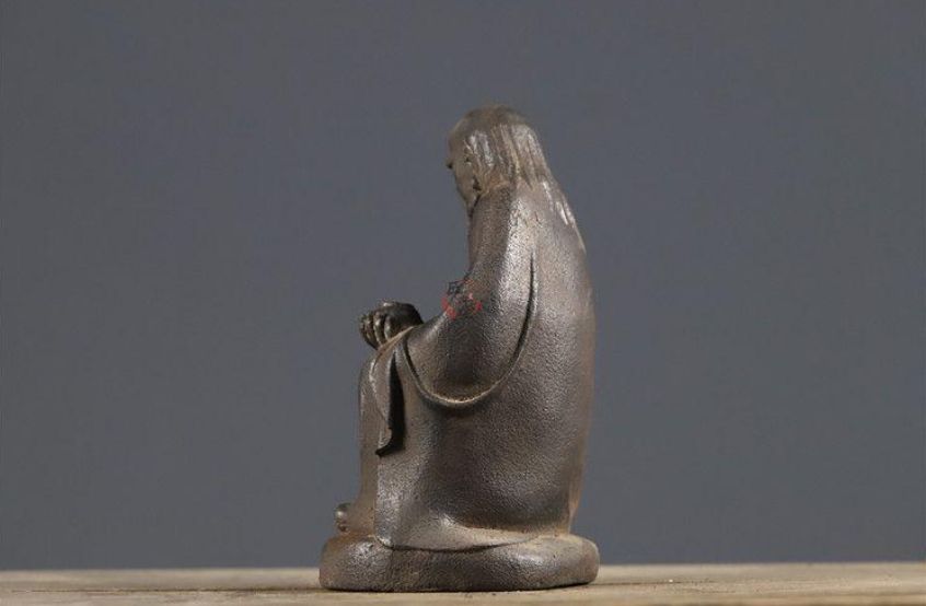 鉄器 仏像 菩提達磨祖師仏像 仏堂奉納 工芸品 置物 鉄器 仏像 菩提達磨祖師仏像 仏堂奉納 工芸品 置物 - メルカリ