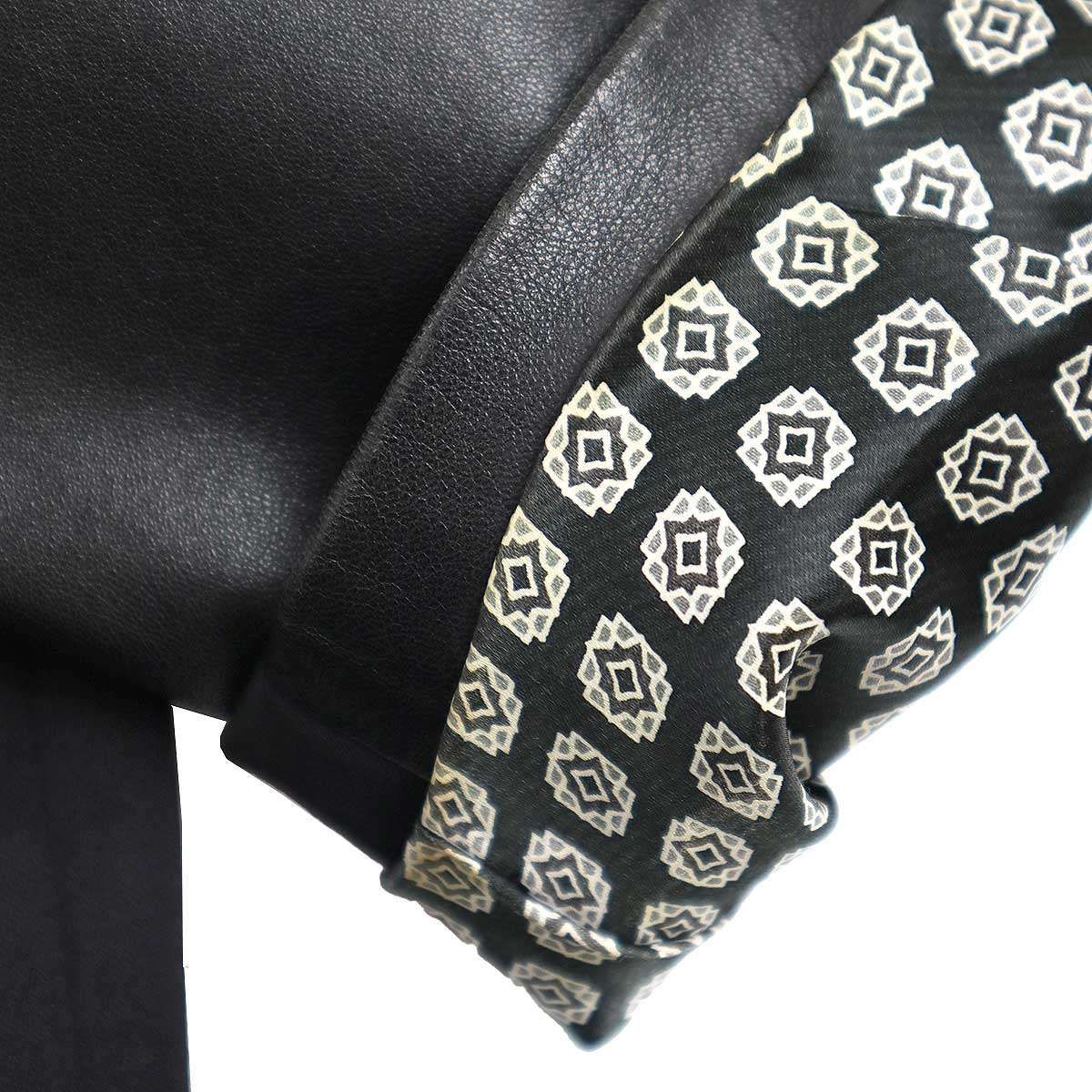 NUMBER(N)INE ナンバーナイン 2004SS レザー切替 スクールジャケット