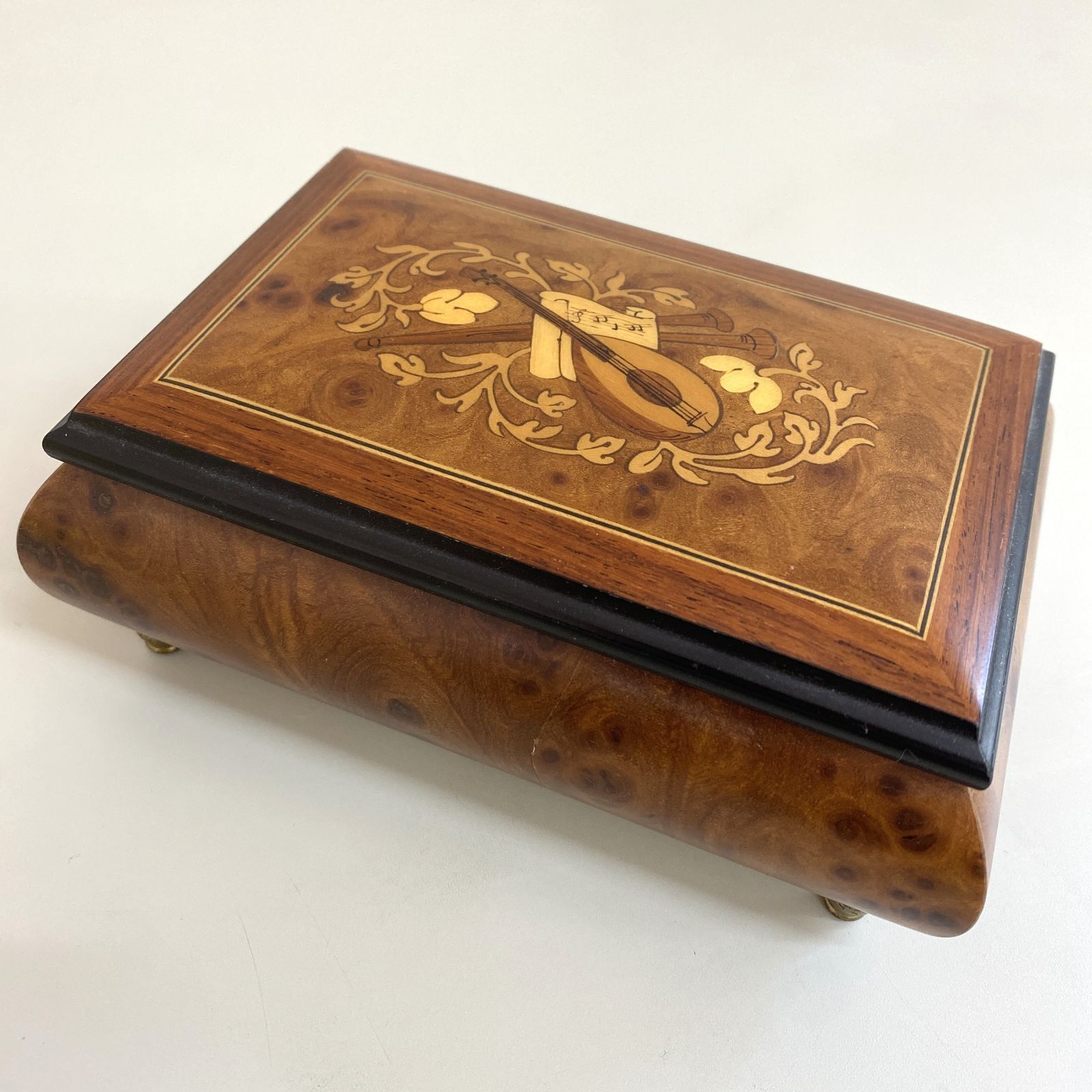 GT1【中古品】REUGE リュージュ Romance オルゴール ジュエリーボックス 動作確認済み