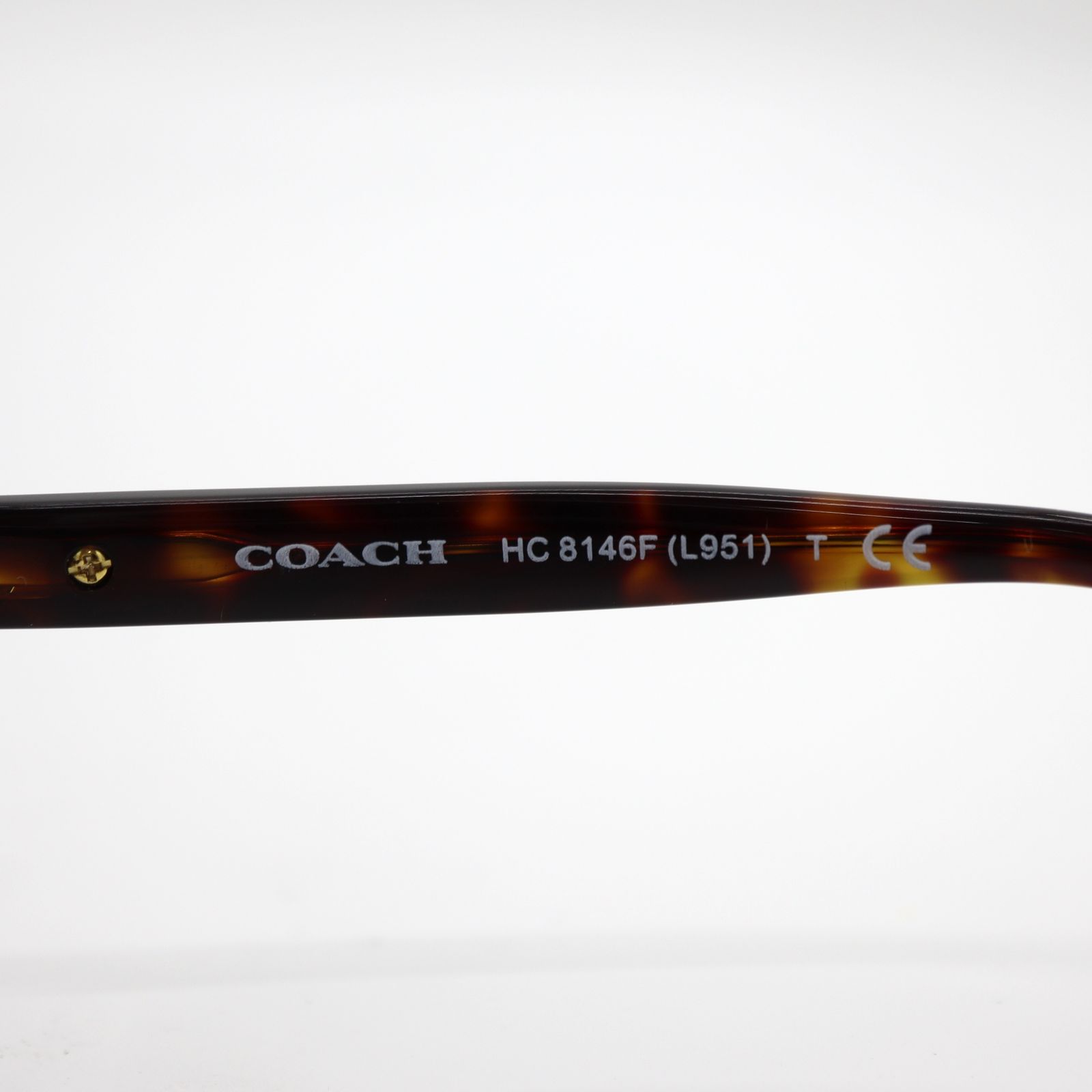 COACH - 89 超美品 コーチ COACH HC 8146F ダークトータス