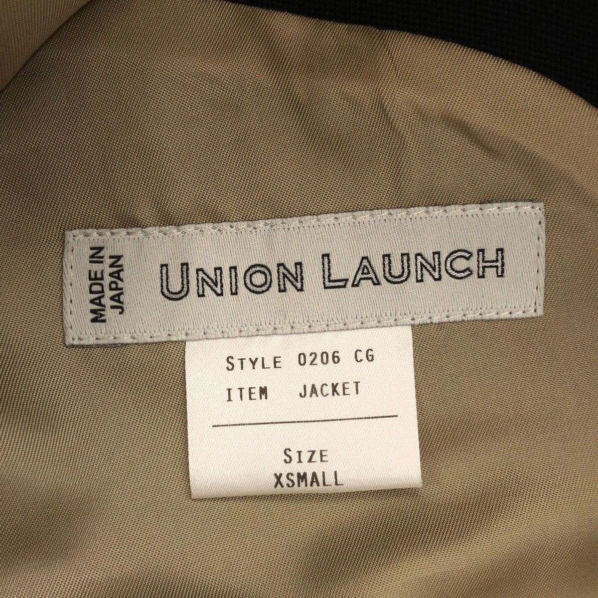 UNION LAUNCH ユニオン ランチ DOUBLE BLAZER 金ボタンダブルブレザー