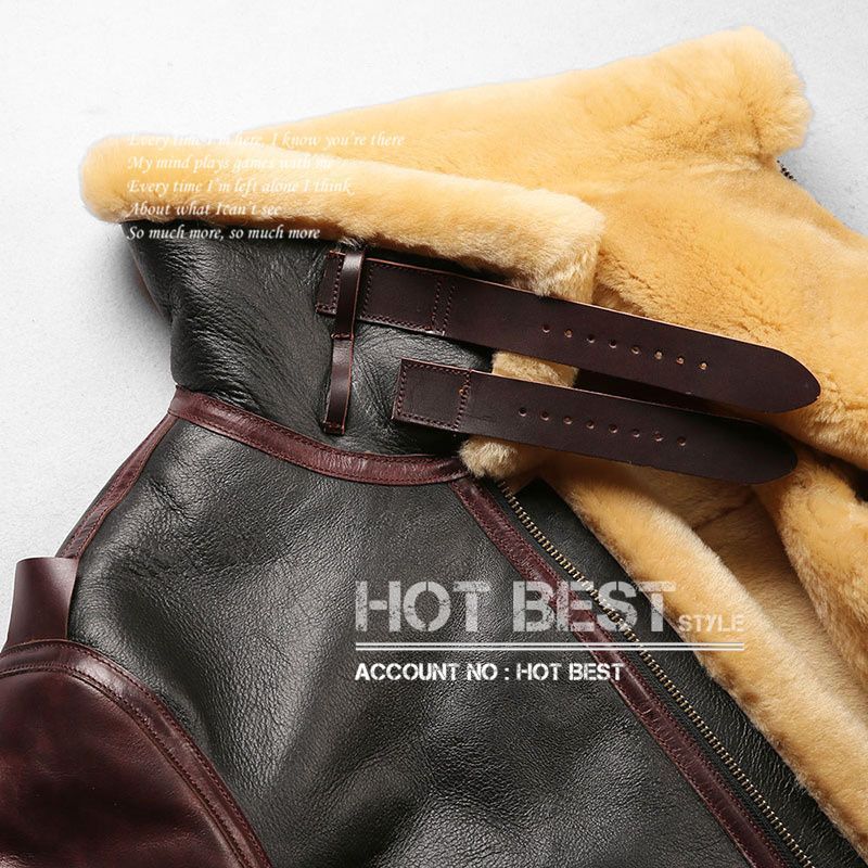 カウハイド&シープスキン 復刻40's TYPE B-3 ムートンフライト