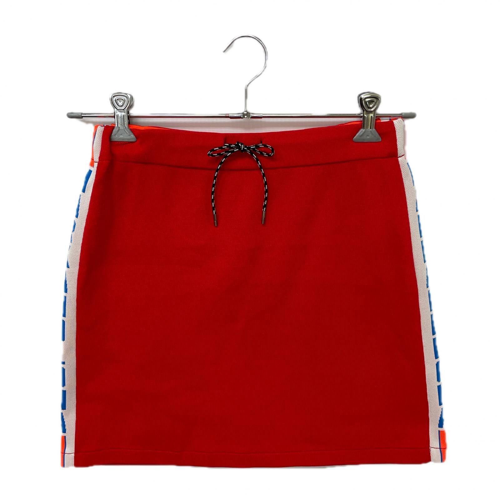 中古 レディース マークアンドロナ MARK&LONA スカート S 赤 レッド