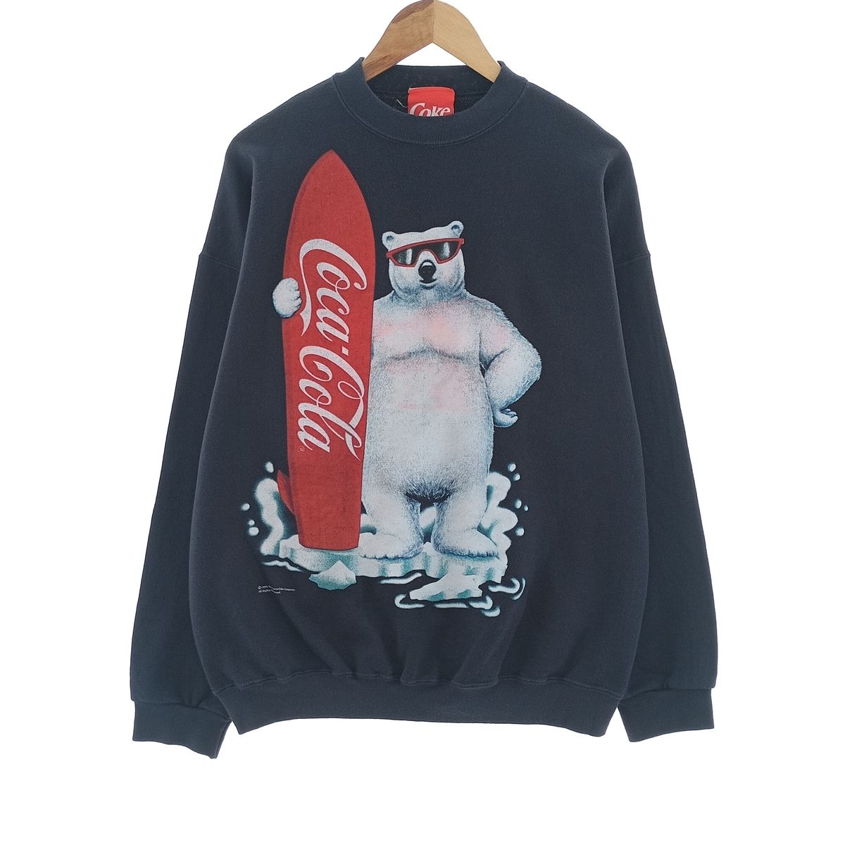 古着 90年代 Coca Cola コカコーラ アドバタイジング スウェットシャツ トレーナー USA製 メンズXL相当 ヴィンテージ/eaa402492