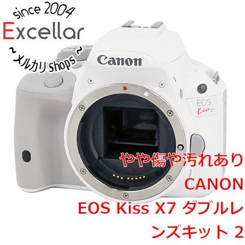 Canon  EOS Kiss X7(ホワイト) ダブルレンズキット2