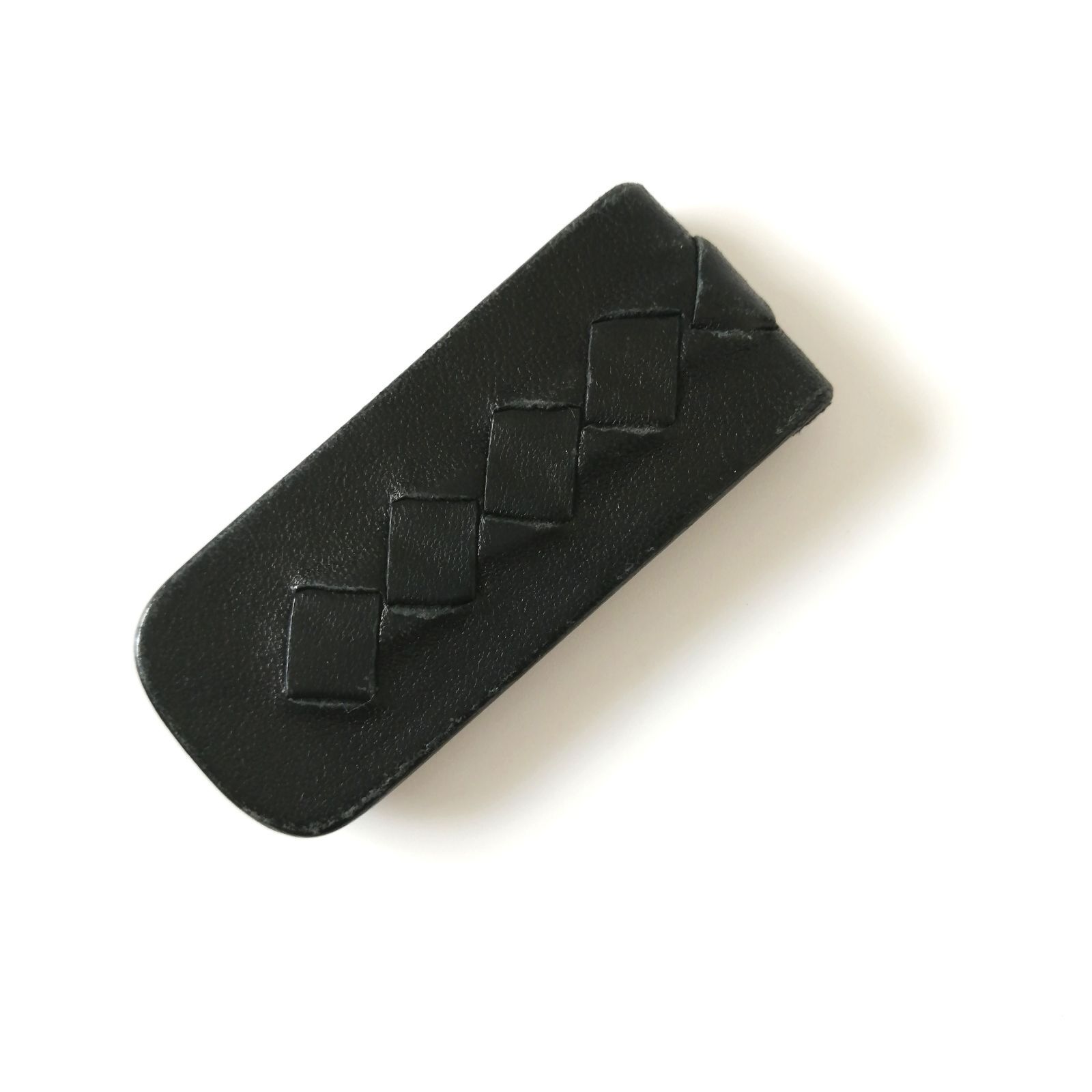 ボッテガヴェネタ BOTTEGA VENETA マネークリップ ブラック 160