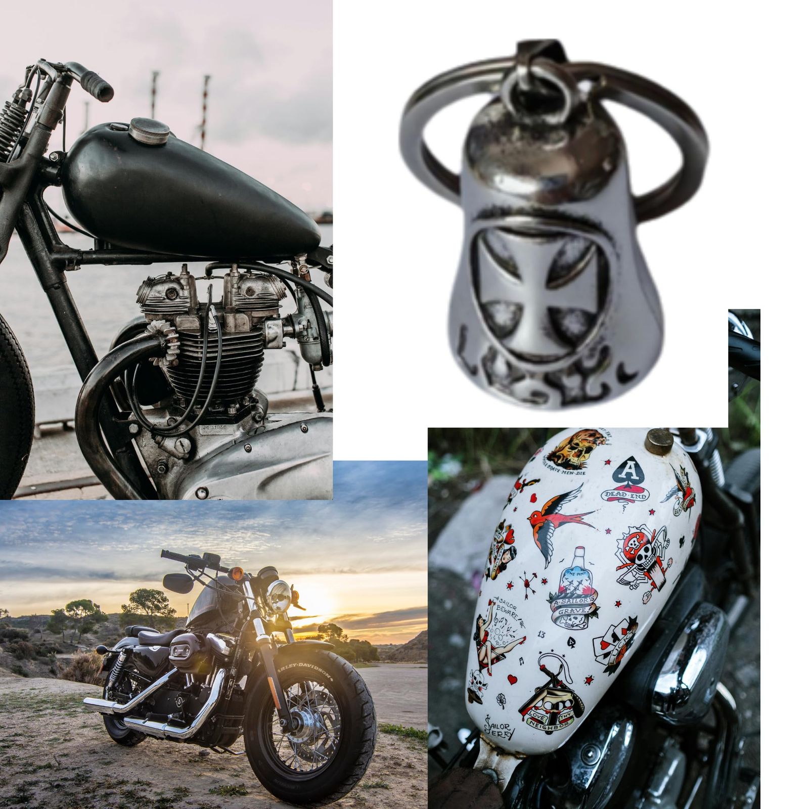 Sunday Skull Club] ハーレーダビッドソン等カスタムバイクにお乗りの