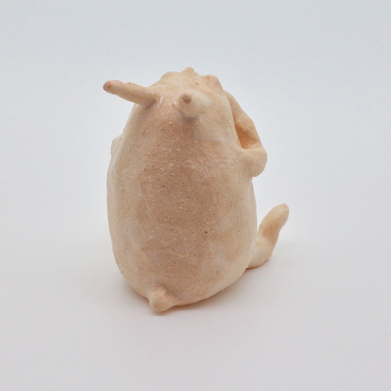 大野素子 うさぎと蝶オブジェ