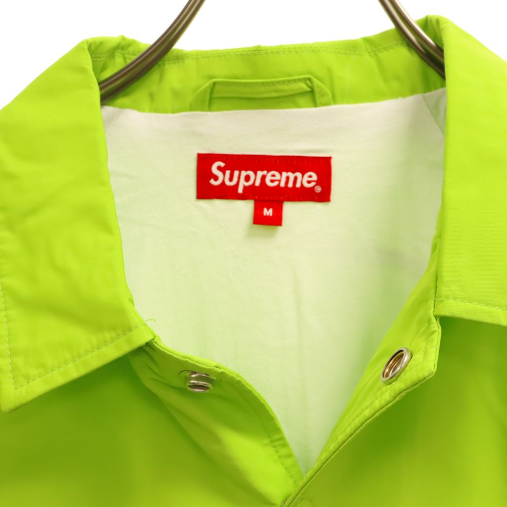 SUPREME (シュプリーム) 20SS World Famous Coaches Jacket ワールドフェイマス コーチ ジャケット グリーン  - メルカリ