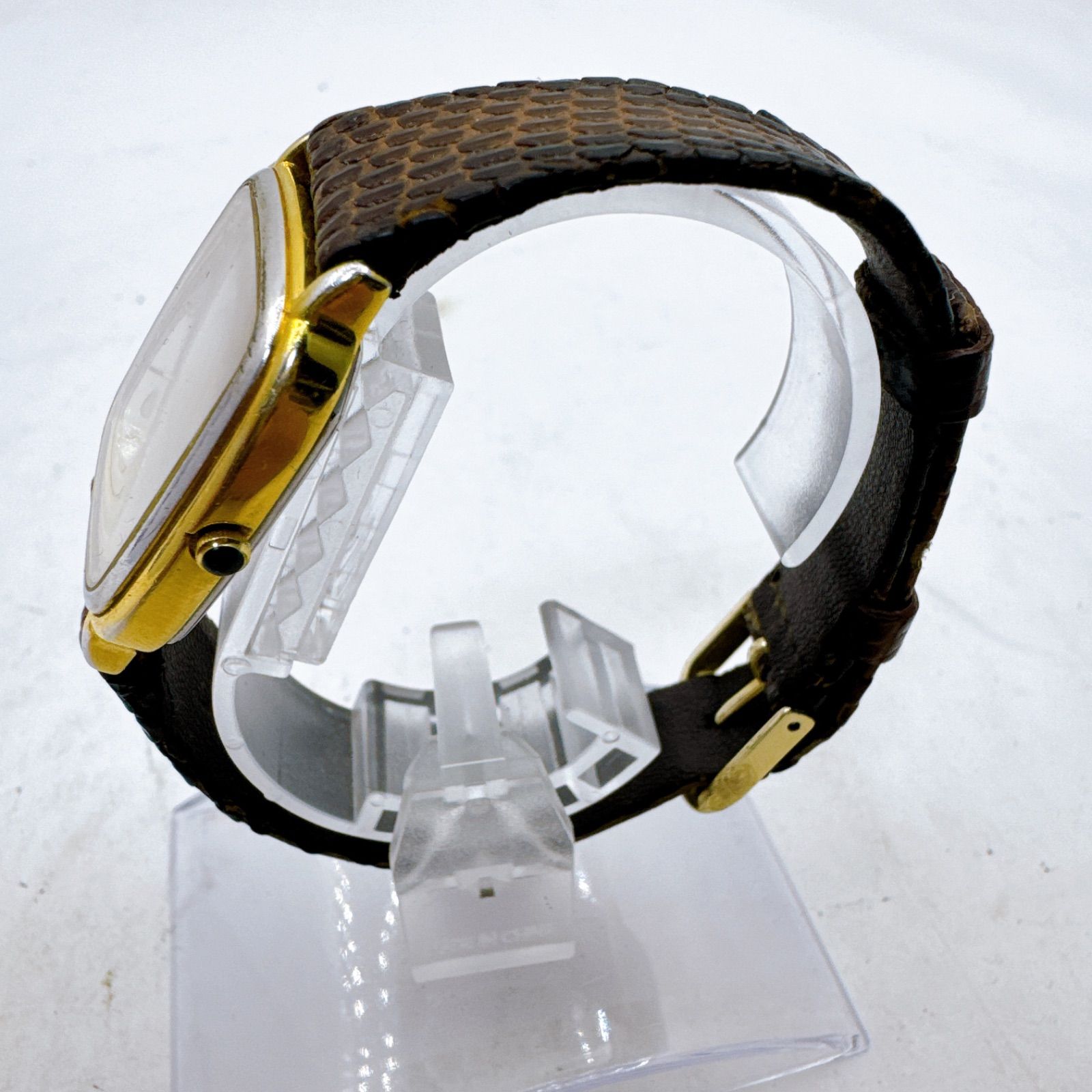 CYMA シーマ クォーツ 腕時計 719 電池交換済み 動作品 ゴールドカラー