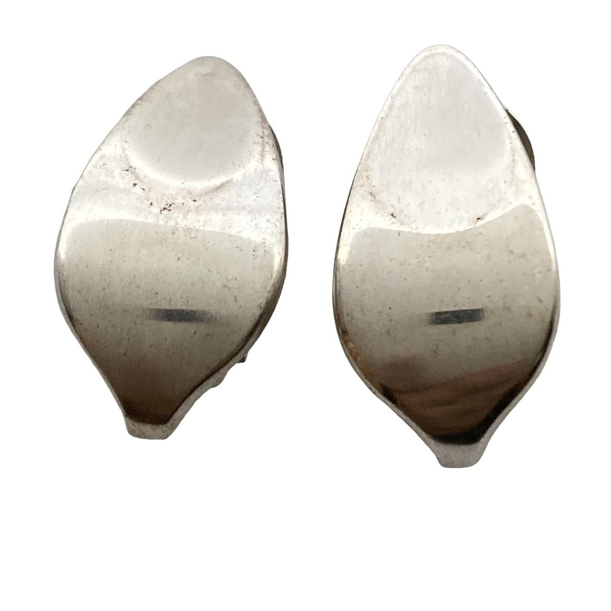 GEORG JENSEN ジョージジェンセン イヤリング - シルバー