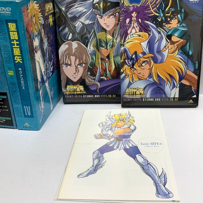 聖闘士星矢Ⅳ キグナスBOX〈4枚組〉フィギュア付き
