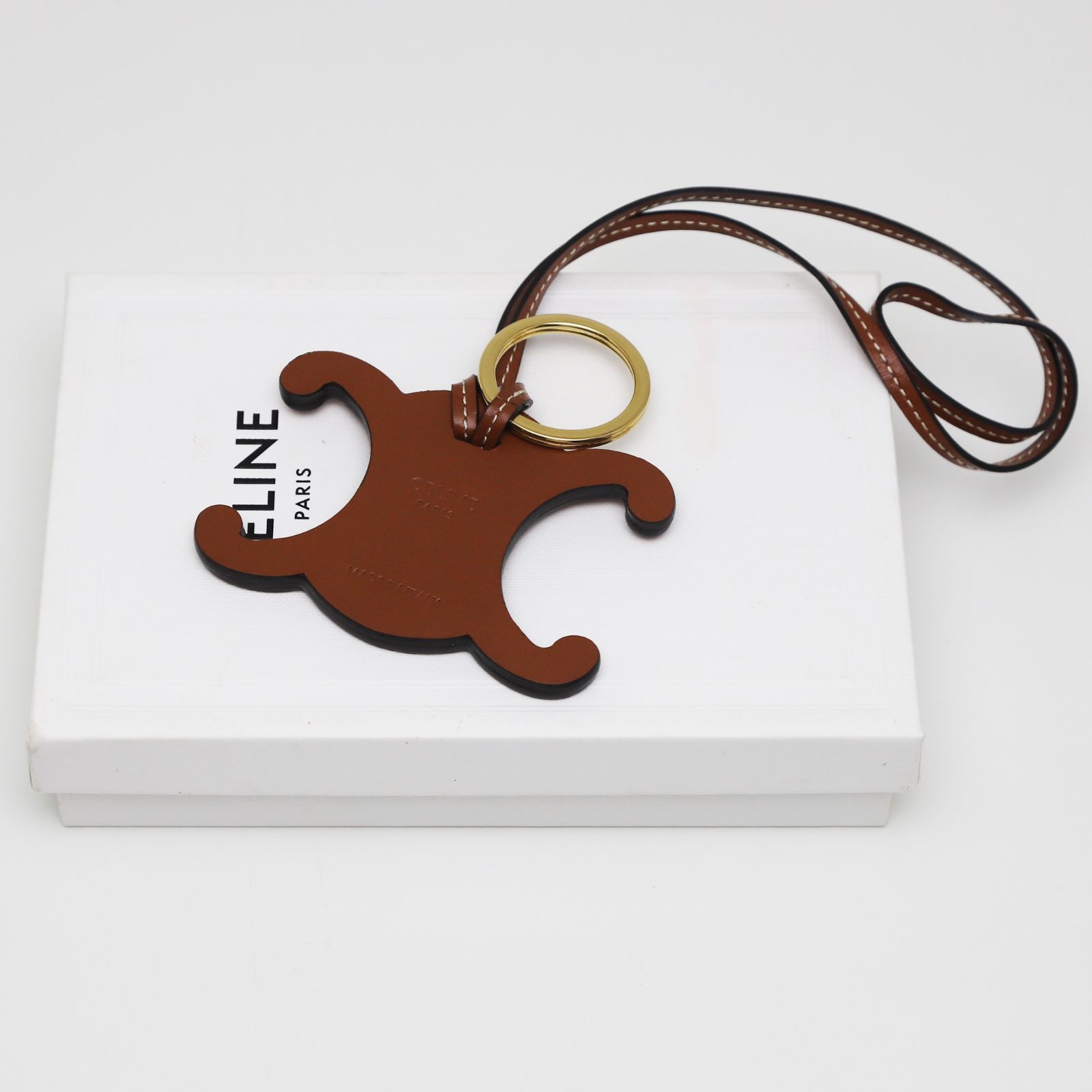 セリーヌ CELINE トリオンフ キーリング チャーム CELINE - CELINE トリオンフチャーム キーリング②の通販 by