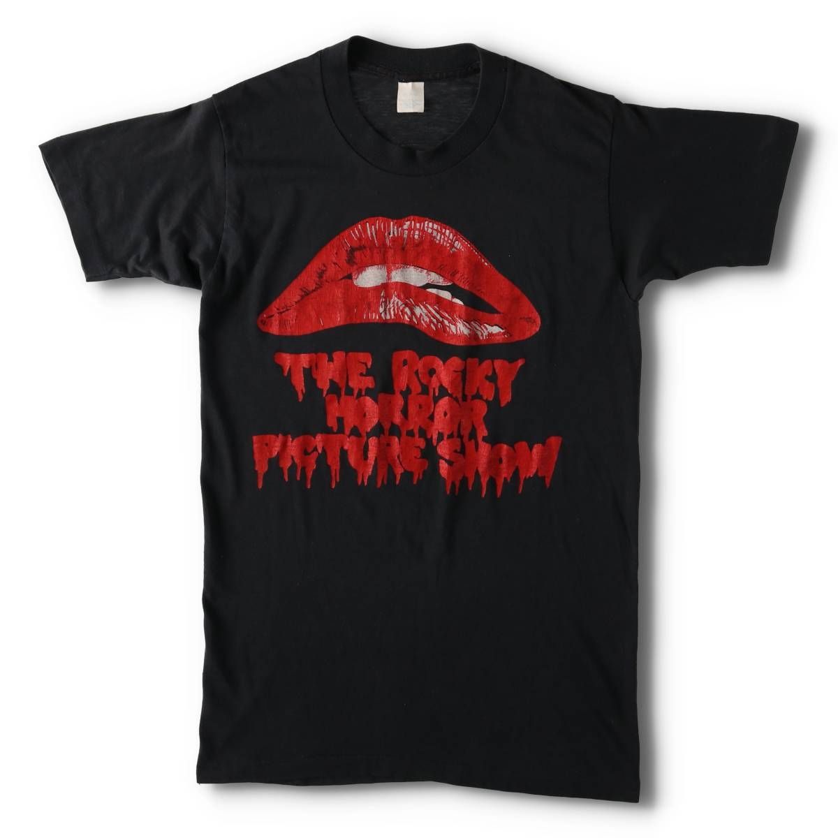 古着 80年代 THE ROCKY HORROR PICTURE SHOW ロッキーホラーショー 映画 ムービーTシャツ レディースM相当 ヴィンテージ|evb031096