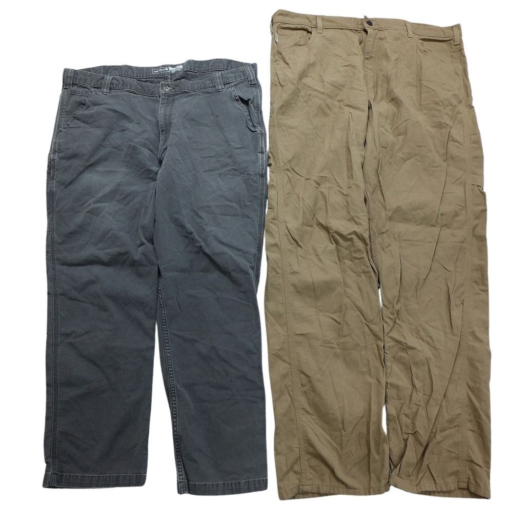 古着卸 カーハート Carhartt ダック ペインター パンツ 8枚セット メンズ 42 ワークパンツ ツールポケット 古着 NB9772 KIN-KAAI_COM