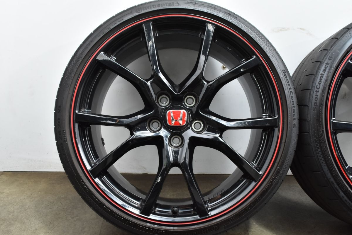 ノーマル戻し ホンダ FK8 シビック タイプR 20in 8.5J 60 PCD120 コンチネンタル スポーツコンタクト6 245 30ZR20 ノーマル戻し FFCRYSTALESIA_COM