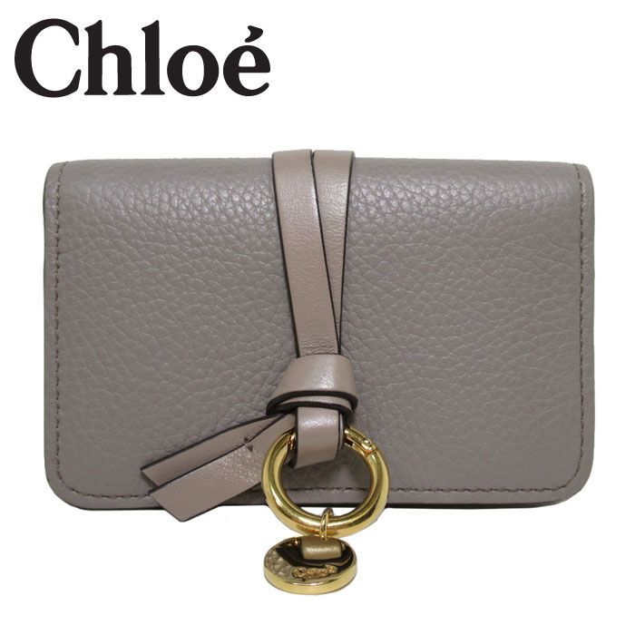 正規店人気 クロエ CHLOE レザー アルファベット カードケース 100%新品