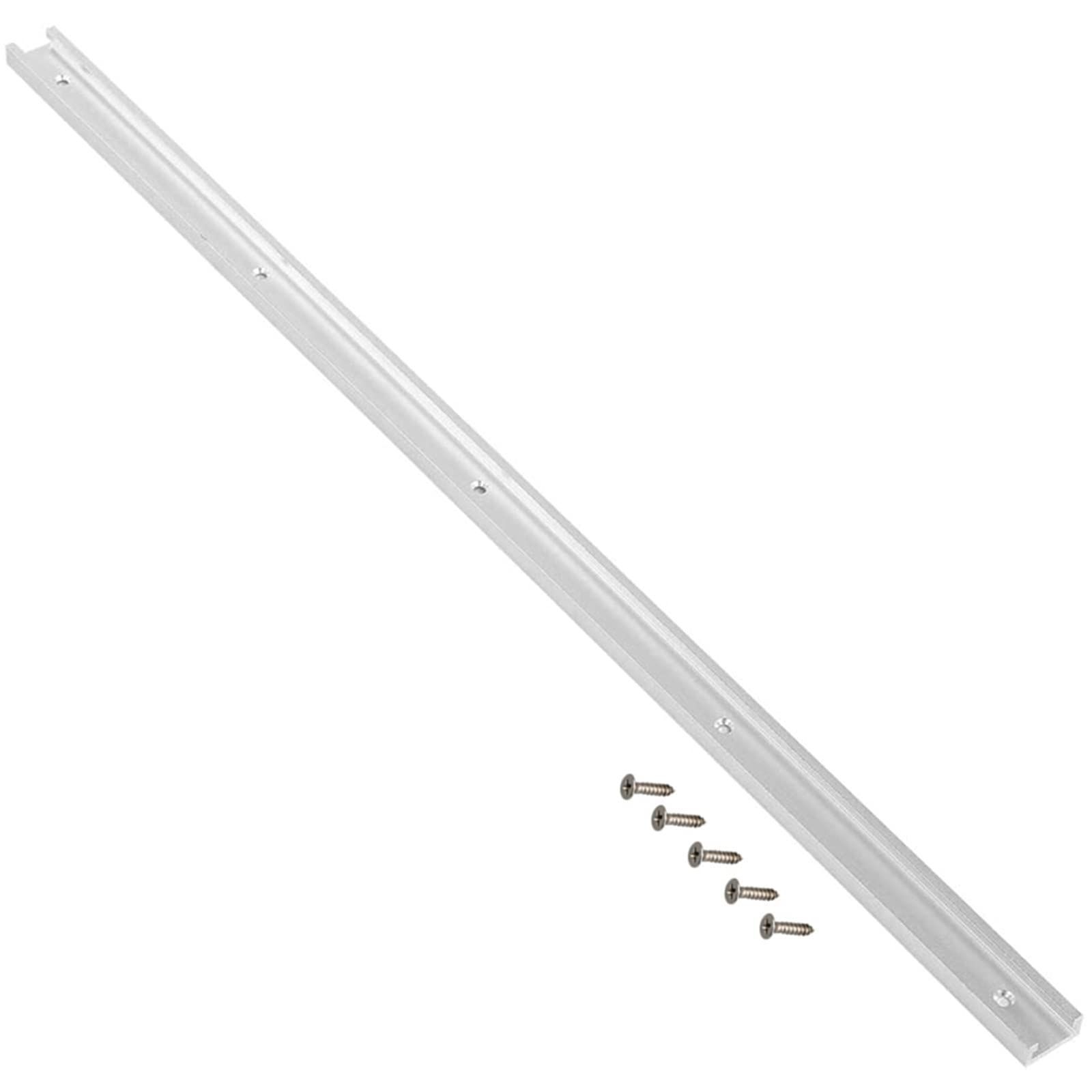 800MM CarAngels Tスロットトラック 30mm標準規格 アルミ製 マイタートラック マイタースロット 大工ツール テーブルソー用 (800MM)