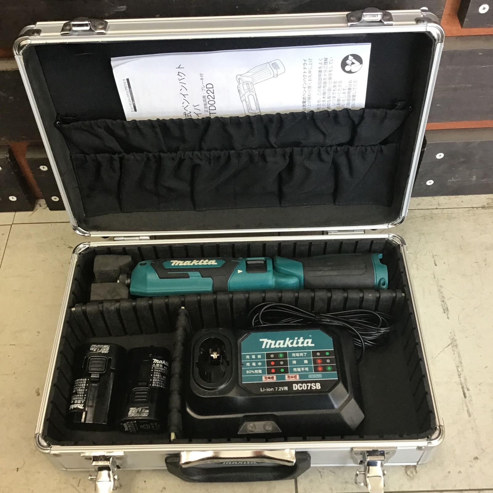 Makita - マキタ(makita) 充電式 インパクトドライバー TD022DSNXB 未使用品 通電未確認 【中古】 JA-19207 Makita - マキタ(makita) 充電式 インパクトドライバー