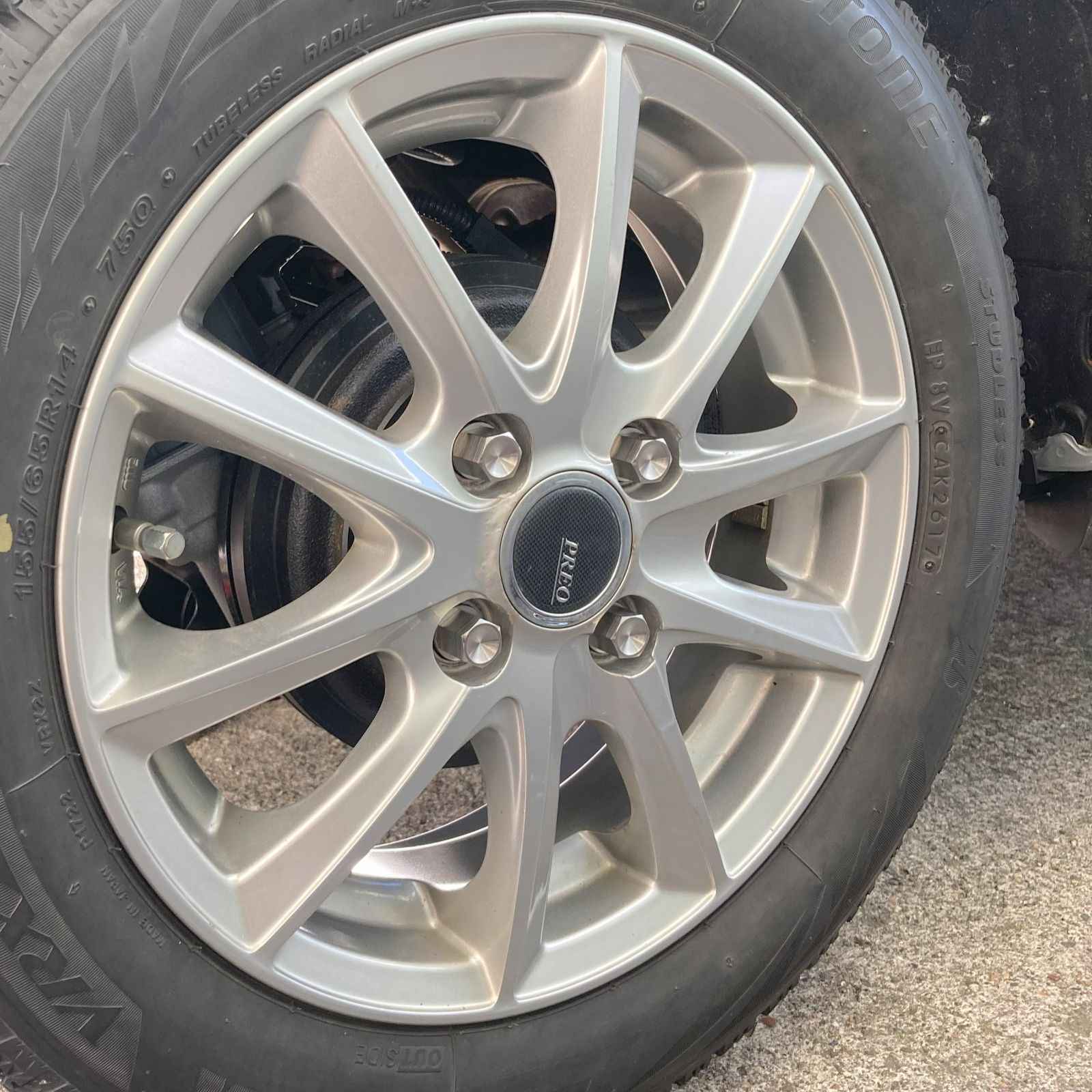 165/55R15⭐工賃込み！N-BOX、N-ONE、N-WGN、S660、デイズ、モコ 