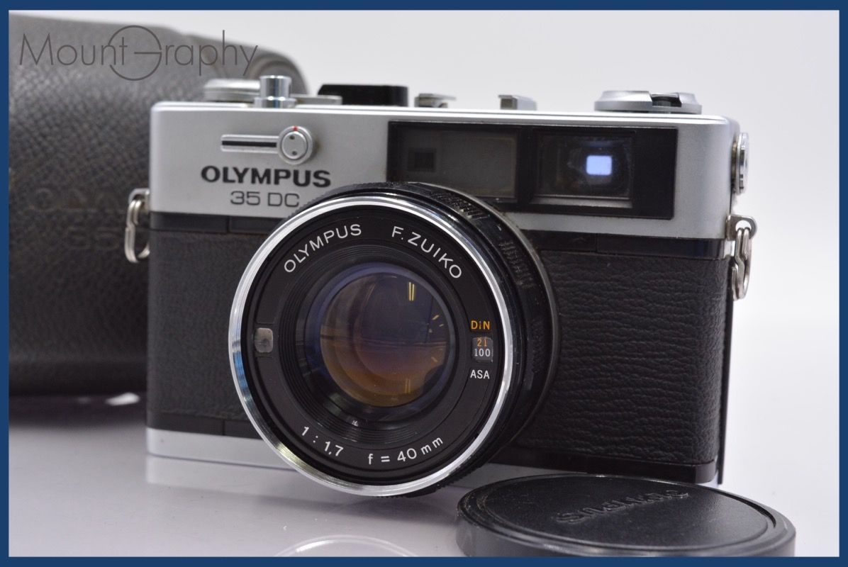 ☆極上美品☆ オリンパス Olympus 35 DC 40mm F1.7 前キャップ