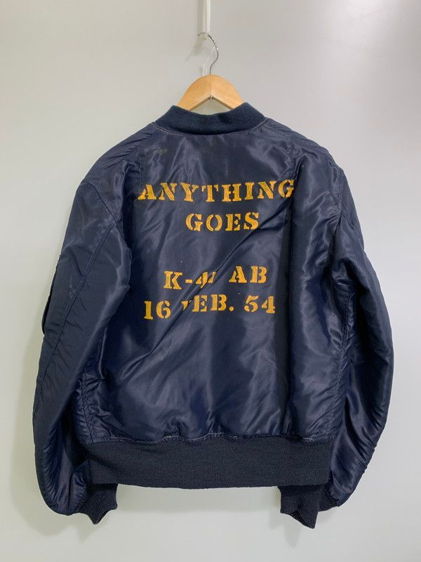 バズリクソンズ　B-15C モスキート　グリーンリブ　フライトジャケット　濡れ艶 BUZZ RICKSON B-15C MOSQUITO バズリクソンズ B-15C モスキート