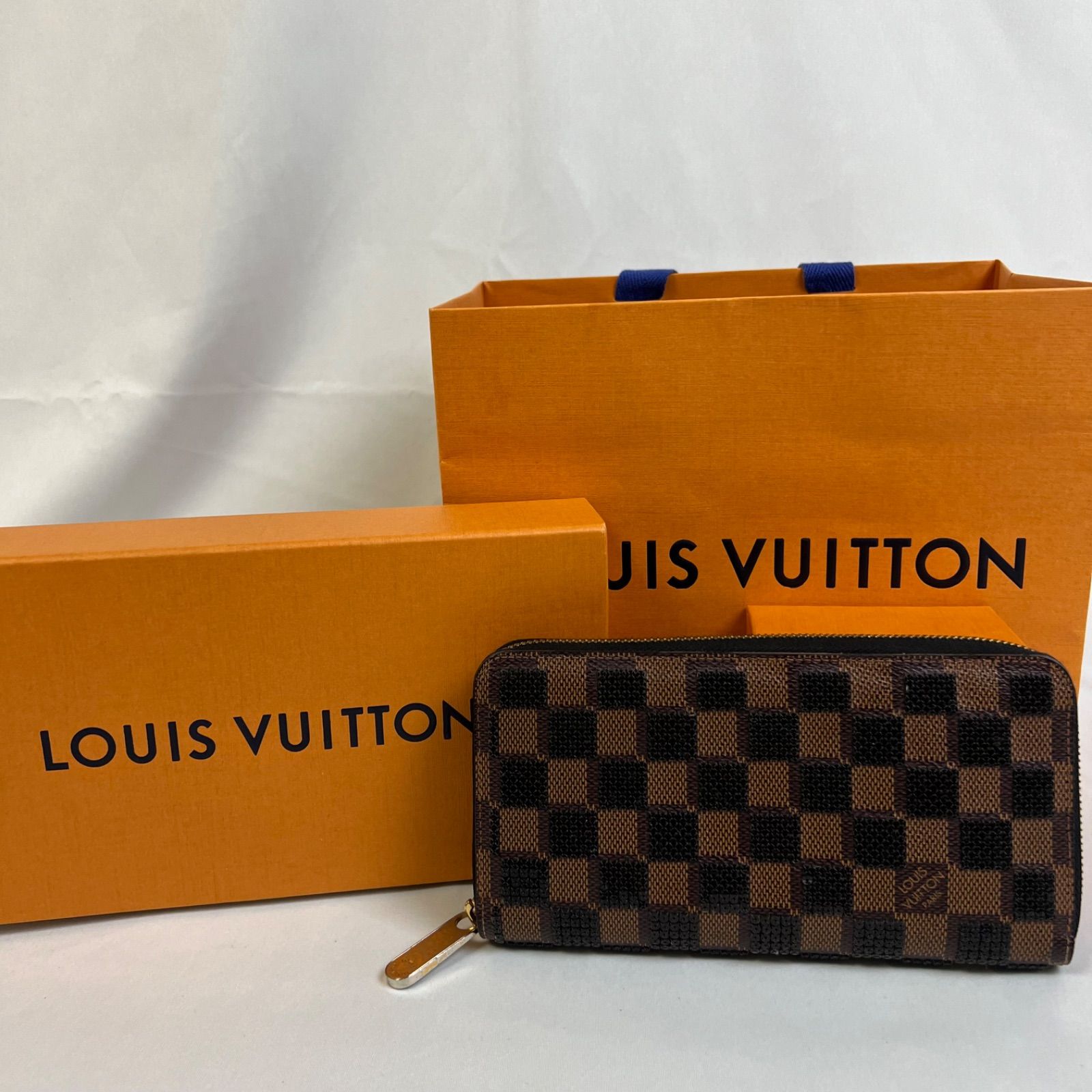 ルイヴィトン ダミエ パイエット LOUIS VUITTON 2013年 限定 ジッピー