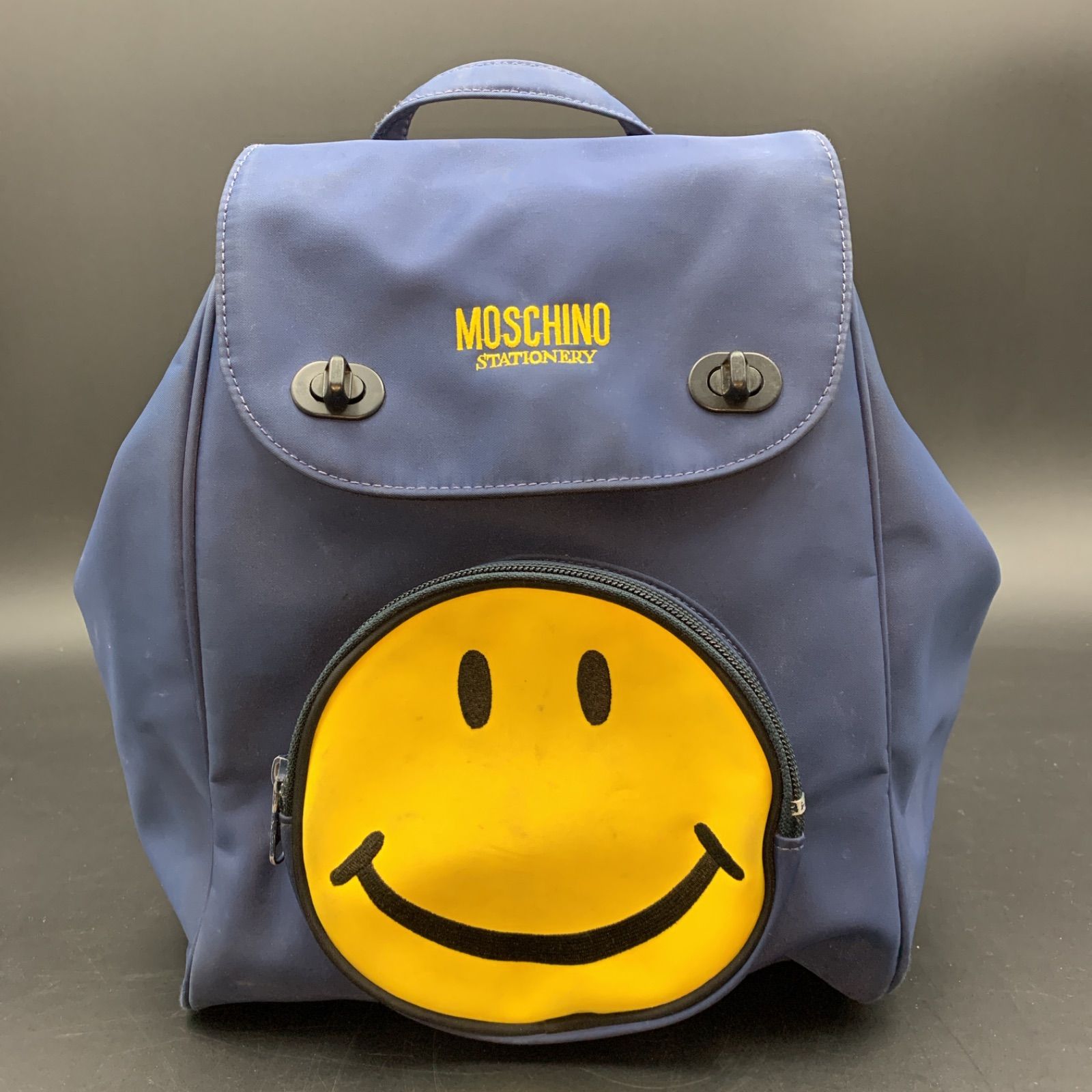 モスキーノリュック 84 MOSCHINO モスキーノ スマイル ナイロン リュック - メルカリ