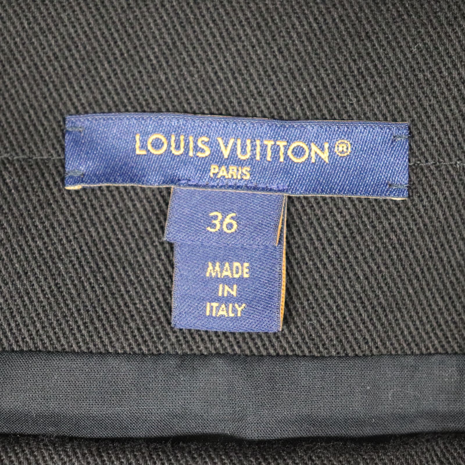 IT9FSNURHH32 美品 ヴィトン オーバーサイズベルトコットンドリル  