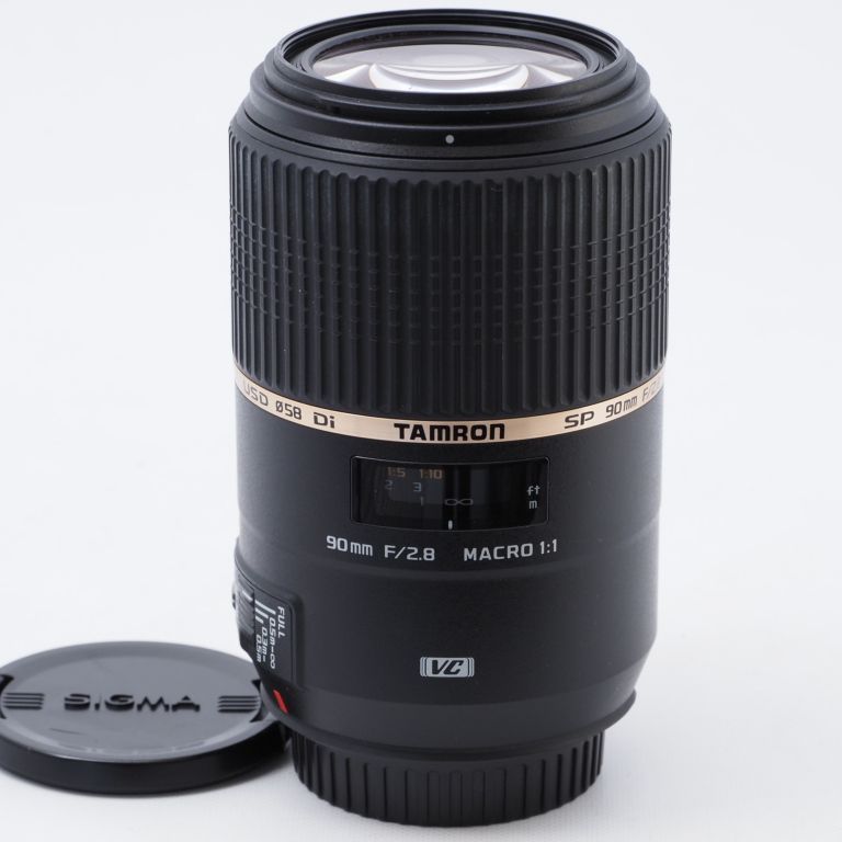 TAMRON 単焦点マクロレンズ SP 90mm F2.8 Di MACRO 1:1 VC USD