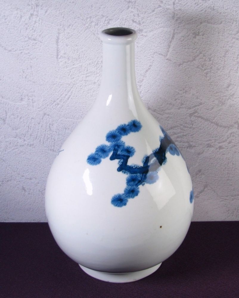 松竹梅文大徳利