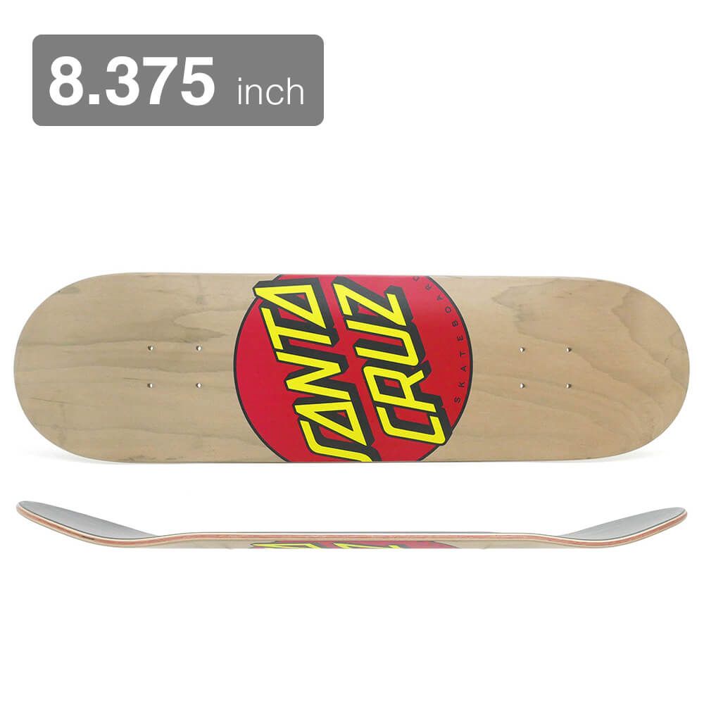 SANTA CRUZ DECK サンタクルーズ デッキ TEAM CLASSIC DOT BROWN