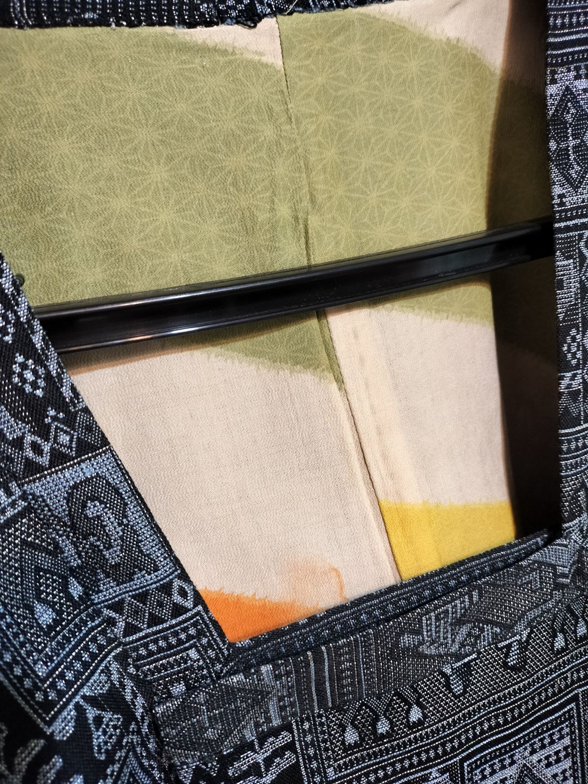 道行和装用コート ラメ入り