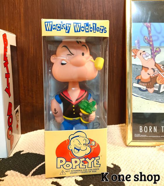 ポパイ【FUNKO POPEYE BOBBLE HEAD】ファンコ ボビングヘッド